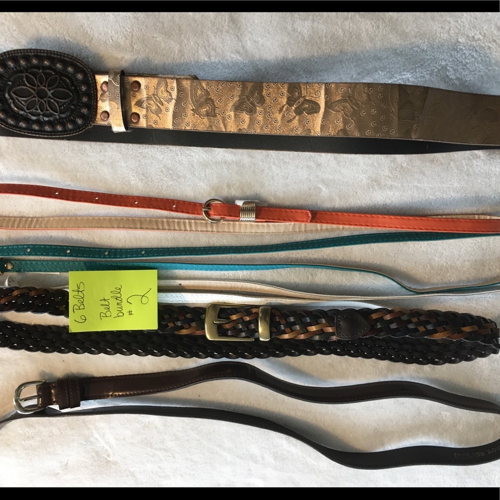 6 belts (bundle #2)